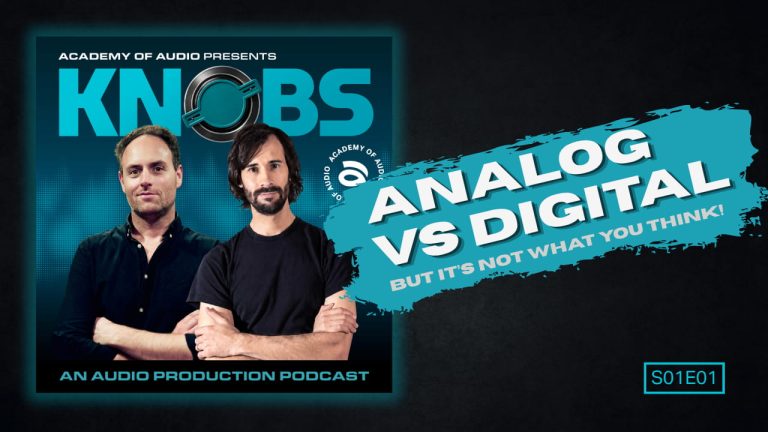 Knobs Podcast S1 E1: Analog vs Digital Mixing — Why Workflow Matters More Than Gear
